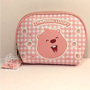 MINISO X ZANMANG LOOPY Collection Shell Cosmetic Makeup Pouch Bag